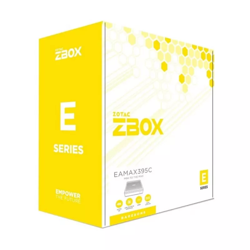 ZOTAC ZBOX MAGNUS EAMAX395C-BE Mini PC Barebone, AMD Ryzen AI MAX+ 395, 128GB LPDDR5X, No Storage/OS, Black