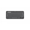 Logitech Pebble Keys 2 K380s Bluetooth Keyboard, UK QWERTY, Tonal Graphite (920-011843)