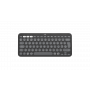 Logitech Pebble Keys 2 K380s Bluetooth Keyboard, UK QWERTY, Tonal Graphite (920-011843)