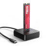 AXAGON ADSA-M2C11L M.2 NVMe SSD Dock, USB-C 10Gbps