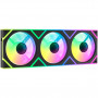 OCYPUS Gamma F36 ARGB Integrated Case Fan Array, 360 mm, Black