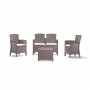 BICA Garden Furniture Set Lido 2 Storage Beige