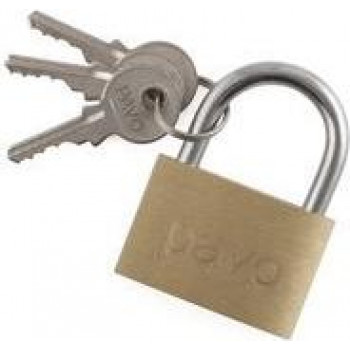 PAVO Brass Padlock 40 mm with 3 Keys 8037292