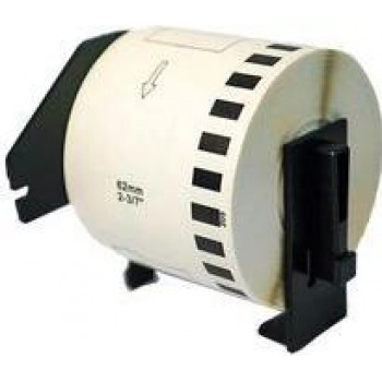 RILLPRINT Continuous Labels, PP, 62 mm x 30.48 m, White, Thermal Transfer, 1 Roll (85330)