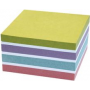 Kores Recycling Sticky Note Cube Recycled Pastel Notes 75 x 75 mm, 450 Sheets, Recycled Paper, Secure Adhesion, 1 Cube N47463