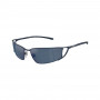Arnette AN3093-749-55 Men's Rectangular Sunglasses, Matte Black / Dark Grey, 64-16-120 mm