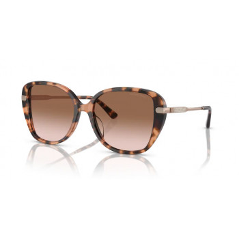 Michael Kors Women's MK2185BU34491 Cat Eye Sunglasses, Dark Tortoise Frame, Brown Gradient Lenses, 56/17/140 mm