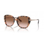 Michael Kors Women's MK2185BU34491 Cat Eye Sunglasses, Dark Tortoise Frame, Brown Gradient Lenses, 56/17/140 mm