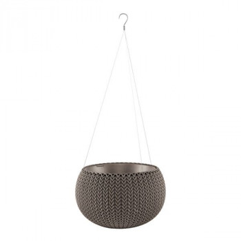 KETER Flowerpot Cozy S With Hanging Set brown