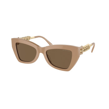 Michael Kors Women's Hvar MK22053954735 Sunglasses Dark Tortoise Brown Gradient 52mm
