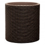 KETER Flowerpot Large Cylinder Planter brown