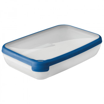 CURVER Grand Chef Eco Rectangular Food Storage Container with Lid, 2.6 L