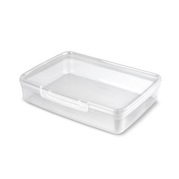 CURVER Food Storage Rectangular 4.4L Snap Box Transparent