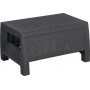 KETER Corfu Garden Coffee Table Grey