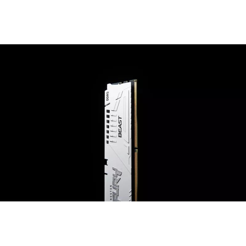 Kingston Technology FURY Beast 32GB 5600MT/s DDR5 CL40 DIMM White XMP