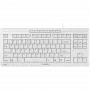 CHERRY STREAM TKL keyboard Universal USB AZERTY French White