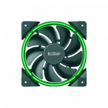 120mm Case Fan PCCOOLER CORONA-GREEN, 1000–1800 RPM, 120 mm