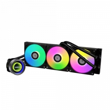 All-in-one liquid cooler Lian Li Galahad II Trinity 12 cm Black