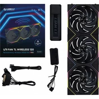 Lian Li 12TLLCD1W3B Black
