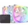 NZXT F120 RGB 120mm ARGB Reverse Blade Triple Pack - White