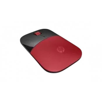 HP Wireless Mouse 220 (Sunset Red), Ambidextrous, Optical, RF Wireless, 1600 DPI, Black, Red