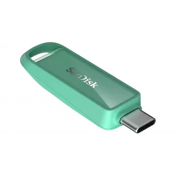SANDISK iXpand Phone Drive with USB-C, Seafoam Green, 256GB