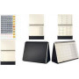 SIGEL Conceptum C2481 Desktop Monthly Calendar 2024, Black, 144 Pages