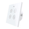 MOES WRS-EUC2 Dual-Motor Wi-Fi and RF Shutter Wall Switch, White
