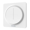 MOES ZS-SY-EUD Zigbee Touch Wall Dimmer, White, Neutral Required