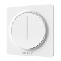 MOES ZS-SY-EUD Zigbee Touch Wall Dimmer, White, Neutral Required