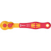 Wera 8007 A VDE Zyklop Insulated Ratchet, 1/4 inch, 144 mm, 05004866001