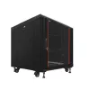 IT-BUDGET SRK 19-inch Network Cabinet Set, 12U, 600 × 600 mm, Black, 99ITB19SRK1266GSM