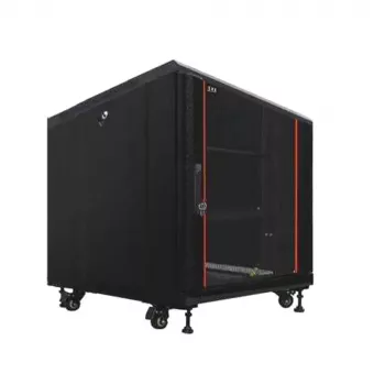 IT-BUDGET SRK 19-inch Network Cabinet Set, 12U, 600 × 600 mm, Black, 99ITB19SRK1266GSM