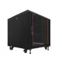 IT-BUDGET SRK 19-inch Network Cabinet Set, 12U, 600 × 600 mm, Black, 99ITB19SRK1266GSM
