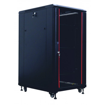 IT-BUDGET SRK 19-inch Network Cabinet Set, 27U, 600 × 800 mm, Black, 99ITB19SRK2768GSM