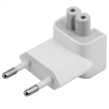 Akyga AK-AD-60 EU CEE 7/16 to IEC C7 Replacement Power Plug, White