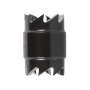 RUKO 101102 Replacement HSS Spot-Weld Milling Crown, 9.6 mm