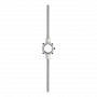 RUKO 242165 DIN 225 Round Die Holder, Size 16 × 5 mm