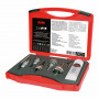 RUKO 105300 Carbide Hole Saw Set, 7 Pieces, 20/22/25/32/35 mm