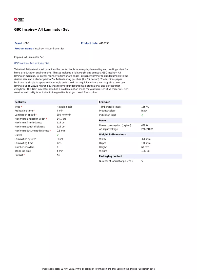 Leaflet