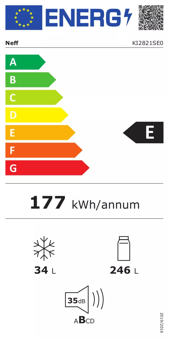 Energy label