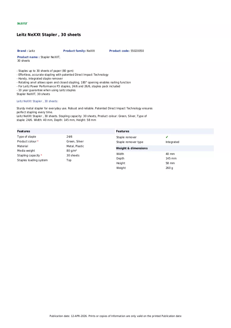 Leaflet