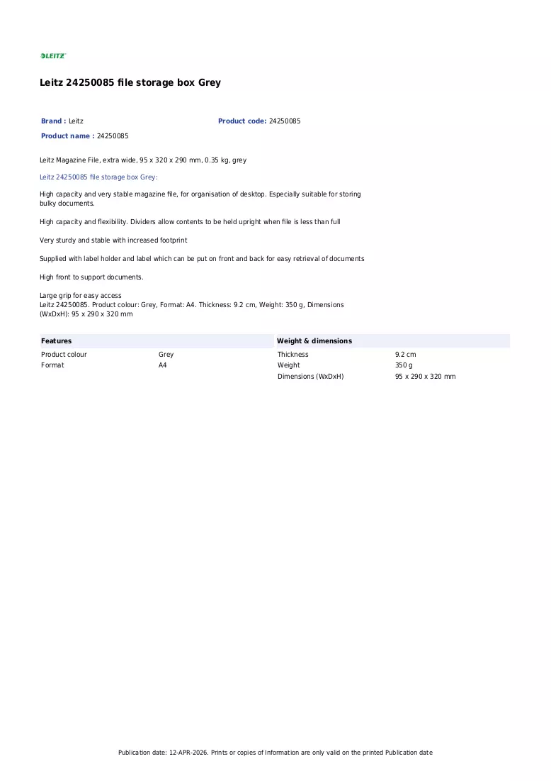 Leaflet