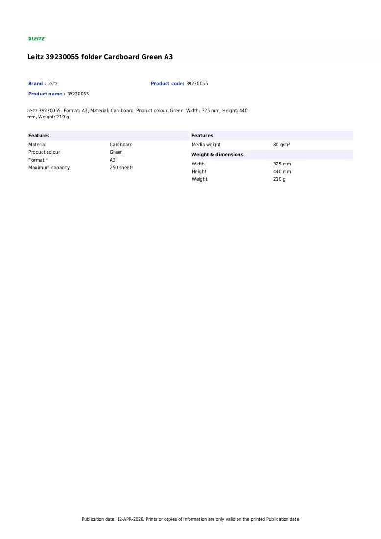 Leaflet