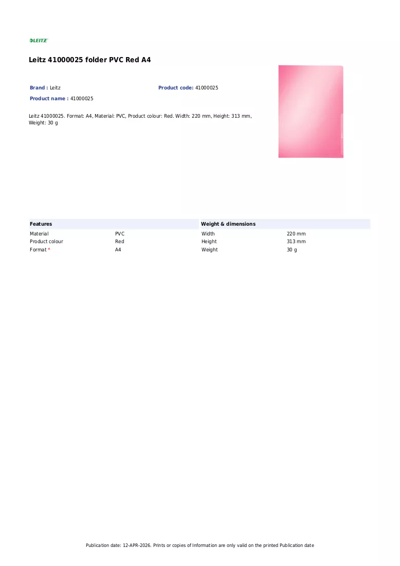 Leaflet