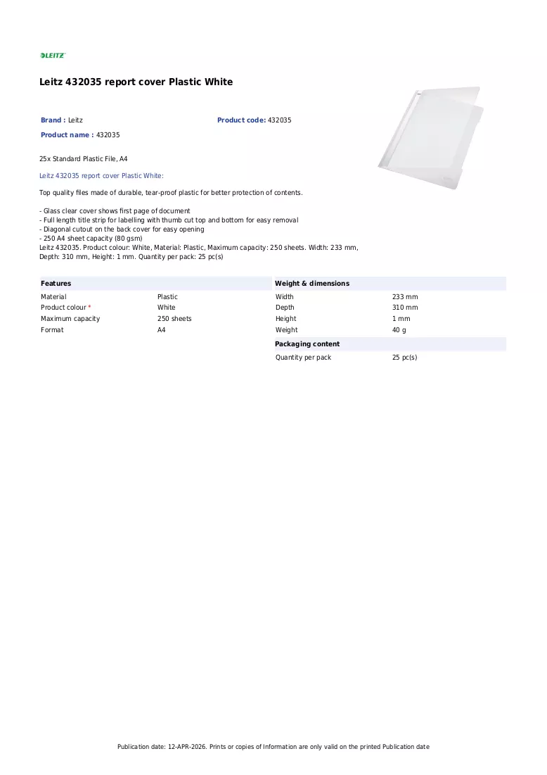 Leaflet