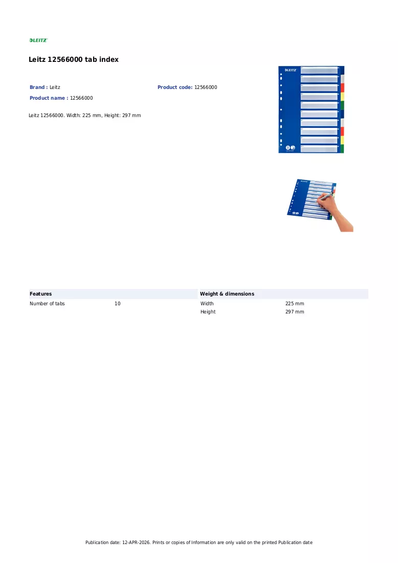 Leaflet