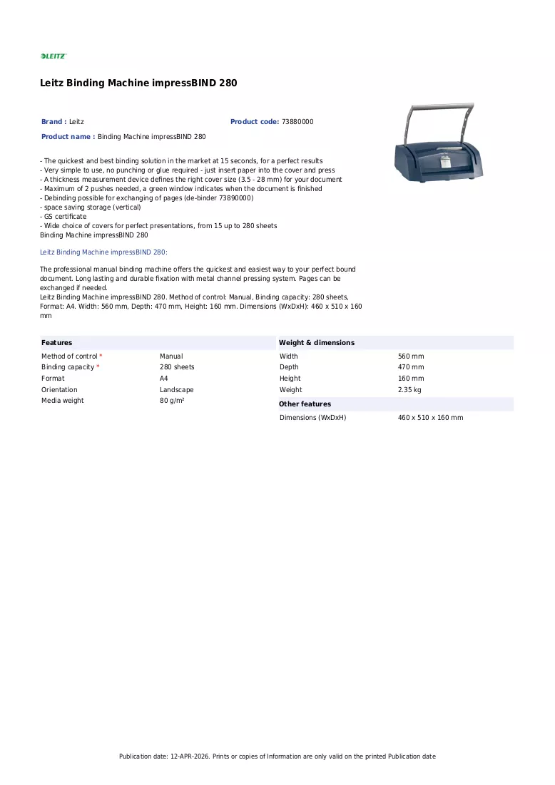 Leaflet