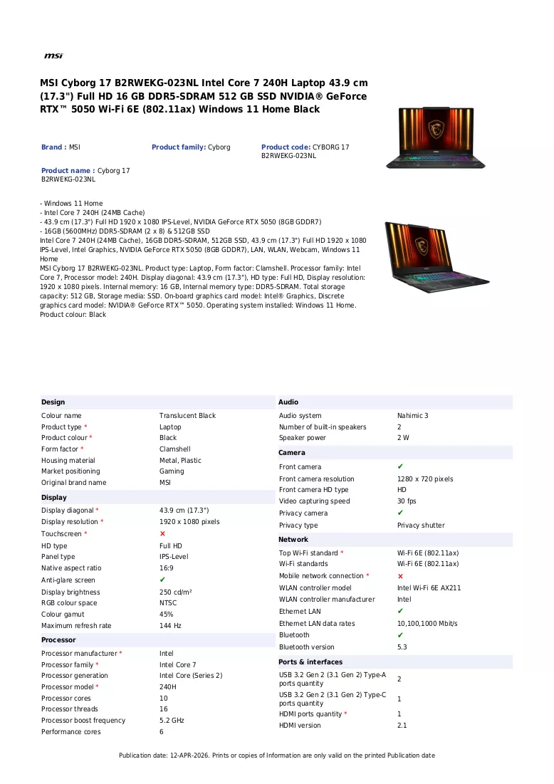 Leaflet