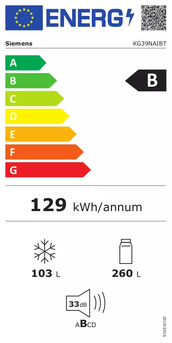 Energy label